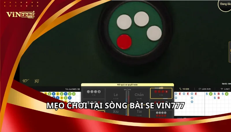 Sòng Bài SE Trực Tuyến Vin777: Các Trò Chơi Và Mẹo Chơi Hiệu Quả 7 Mẹo chơi tại sòng bài SE Vin777